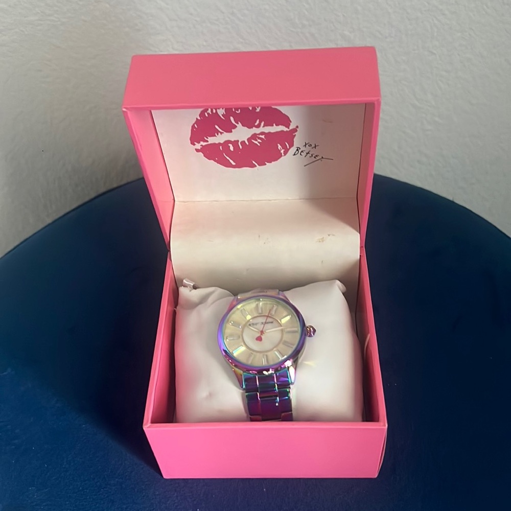 Betsy Johnson Multicolor Watch